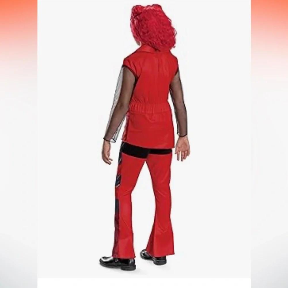 Disguise-Official Disney Descendants The Rise of Red Costume Jumpsuit for kids